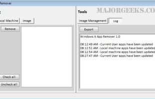 Windows X App Remover screenshot 1