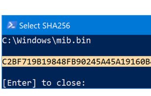 Calculates SHA and MD5 hashes of files