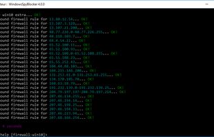 WindowsSpyBlocker screenshot 2