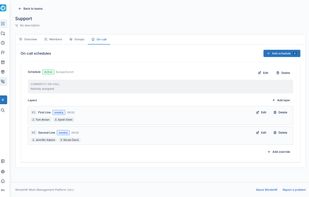 Assign users to On-Call Schedules
