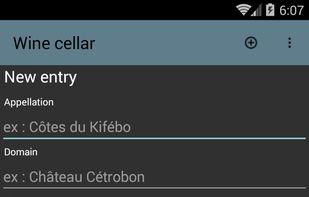 Wine Cellar screenshot 1