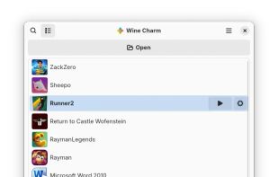 WineCharm screenshot 1