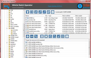 WinExt Batch Operator screenshot 1