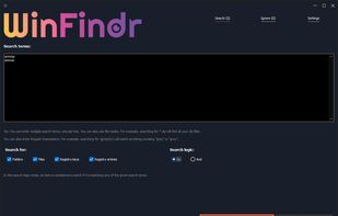 WinFindr screenshot 1