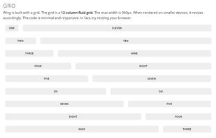 Wing framework screenshot 1