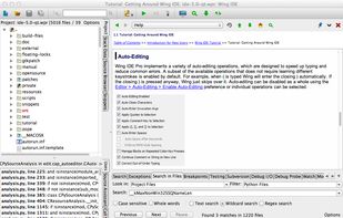 Wing Python IDE screenshot 2