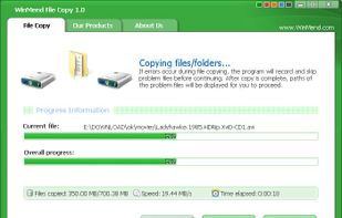 WinMend File Copy screenshot 1