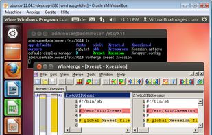 On Ubuntu using Wine