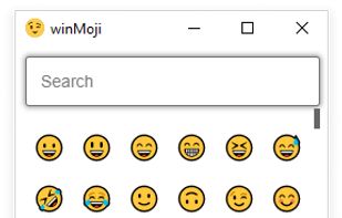 winMoji screenshot 1