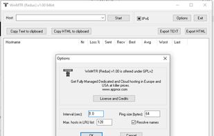 WinMTR (Redux) screenshot 1