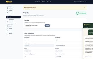 Winnow Career Concierge screenshot 1