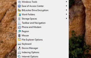 Control Panel - shell:ControlPanelFolde