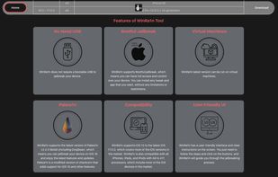 WinRa1n screenshot 1