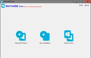WinToHDD screenshot 1