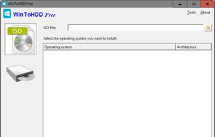 WinToHDD screenshot 1