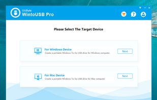 WintoUSB Pro screenshot 1