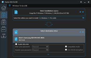 WinToUSB screenshot 2