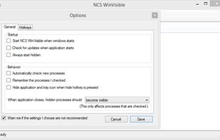 WinVisible screenshot 1