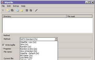 WipeFile screenshot 1