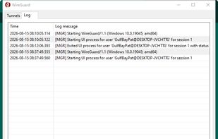WireGuard screenshot 1