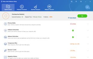 Wise Anti Malware screenshot 2