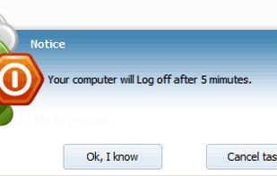 Wise Auto Shutdown screenshot 1