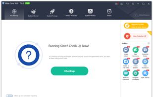 Wise Care 365 screenshot 1