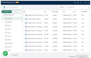 Wise Data Recovery screenshot 1