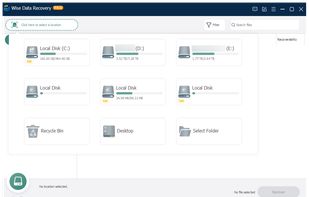 Wise Data Recovery screenshot 1