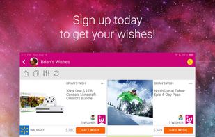 Wishfinity screenshot 1