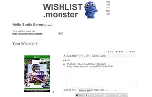 Wishlist.monster screenshot 1