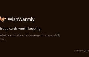 WishWarmly product overview: group cards worth keeping