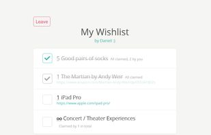 Wishy.gift screenshot 2