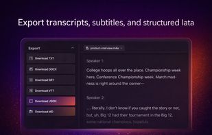 export your transcripts