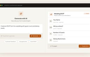 WittyForm screenshot 1