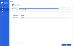 Step 3. Select destination disk
