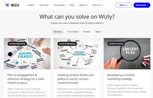 Wizly enables businesses to solve a variety of challenges