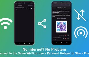 WLANdrop screenshot 1