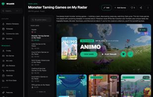 Web — Public ranked/custom lists with large cards, trailers, and share — for backlogs and “on my radar” collections.