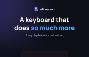 Keyboard overview