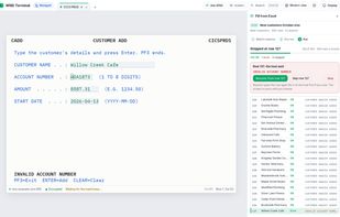 WND Terminal screenshot 1