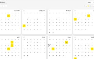 main calendar light mode