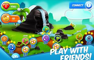 Play with Friends! Connect with your Facebook account