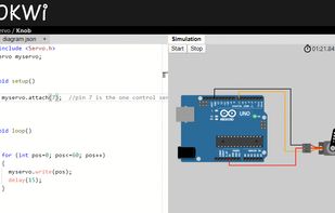 Wokwi Arduino Simulator screenshot 1