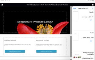 Wolf Responsive Designer screenshot 1