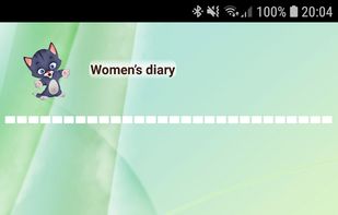 Woman Diary screenshot 1