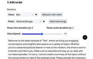 Wondercraft AI screenshot 1