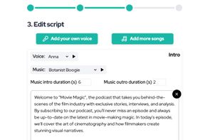 Wondercraft AI screenshot 1