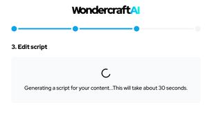 Wondercraft AI screenshot 2