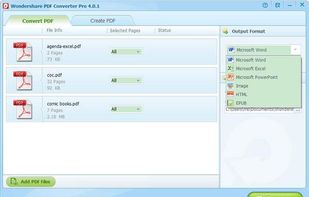 Wondershare PDF Converter Pro screenshot 3